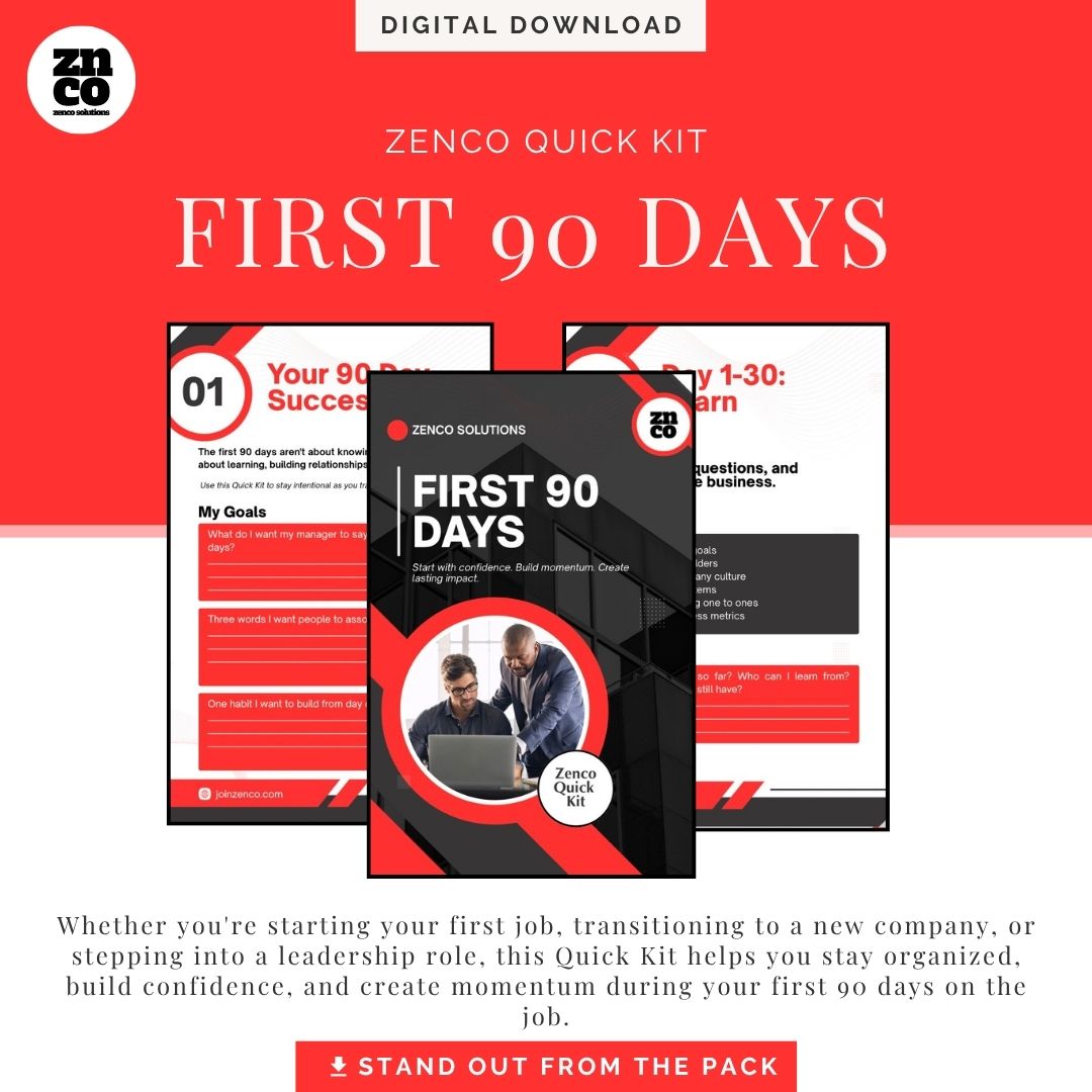 First 90 Days Quick Kit
