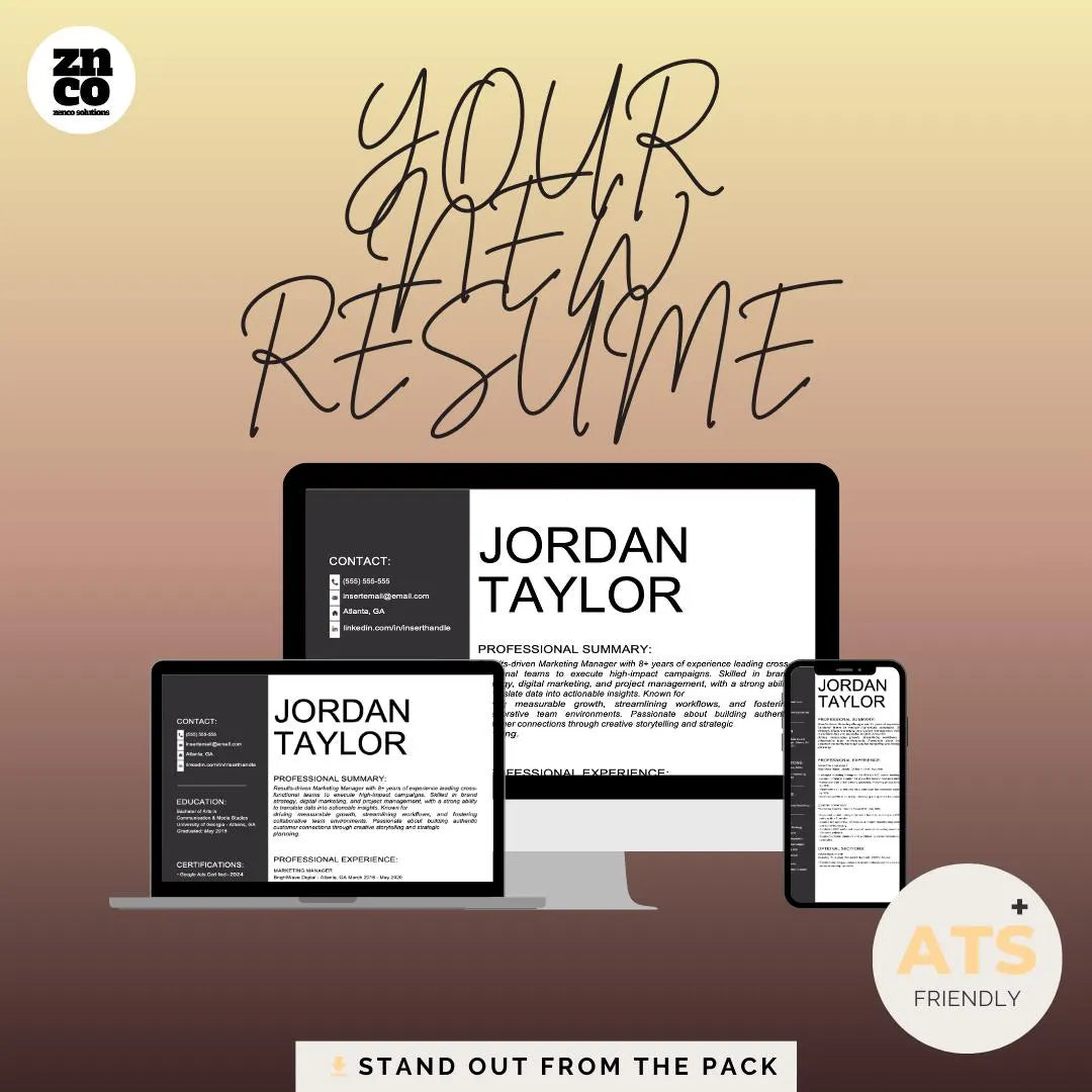 Modern Resume Template