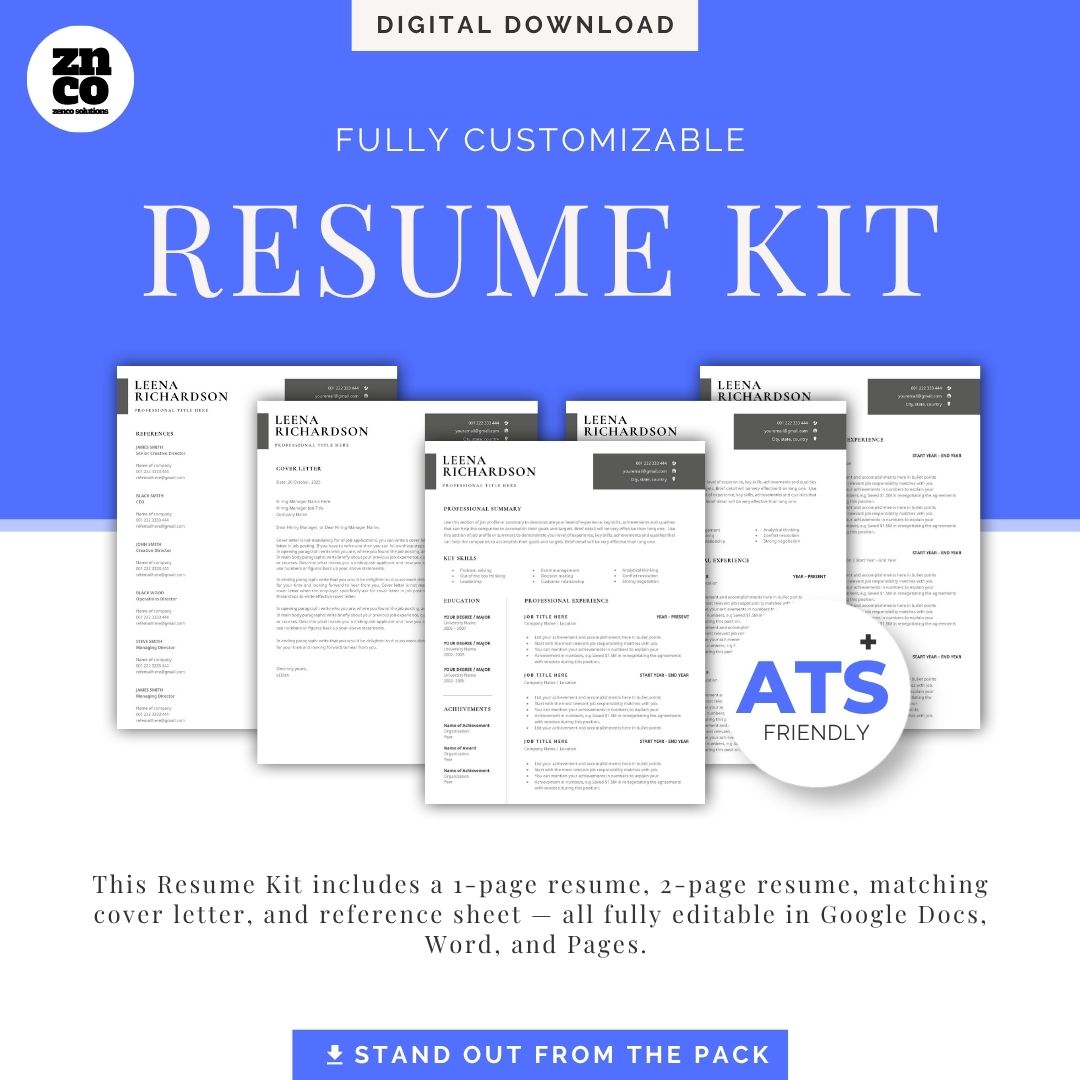 Resume Quick Kit