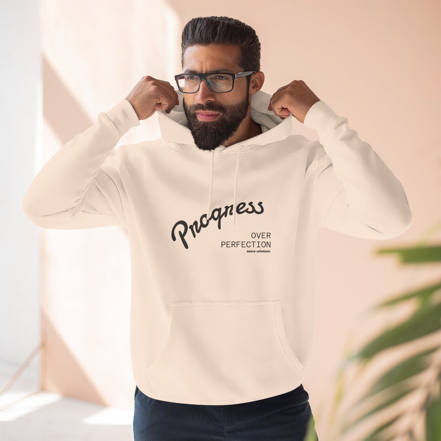 Progress Over Perfection Hoodie - Motivational Apparel