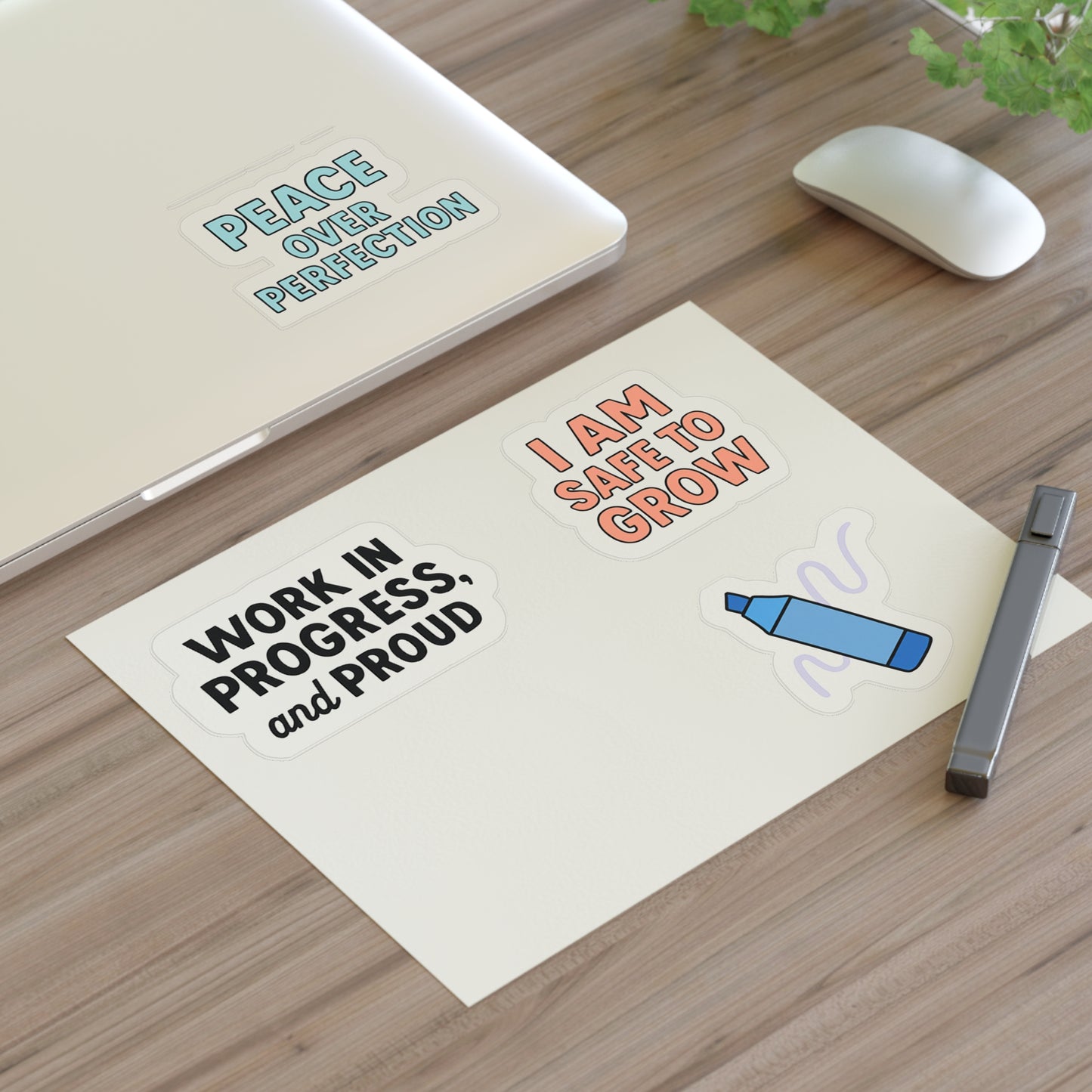 Color Your Confidence 4 Pack Sticker Set