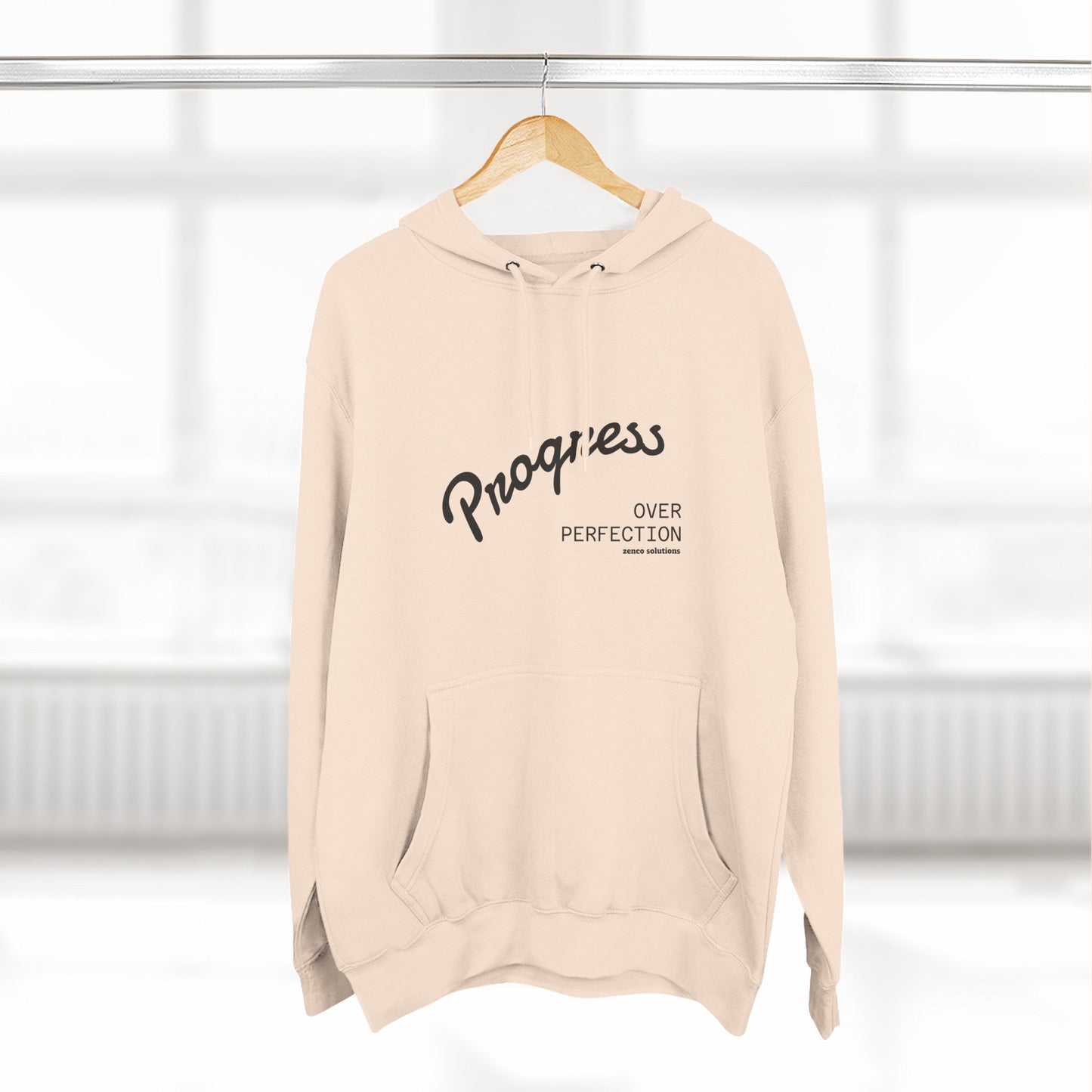 Progress Over Perfection Hoodie - Motivational Apparel