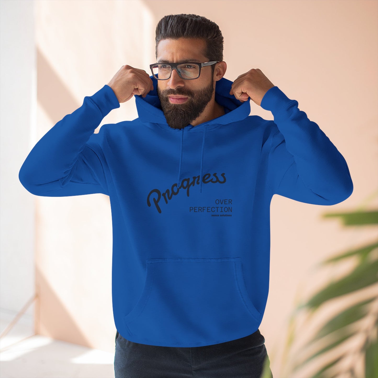 Progress Over Perfection Hoodie - Motivational Apparel