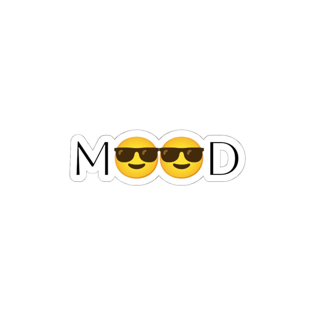 Shades Emoji Sticker: Cool Vibes Only