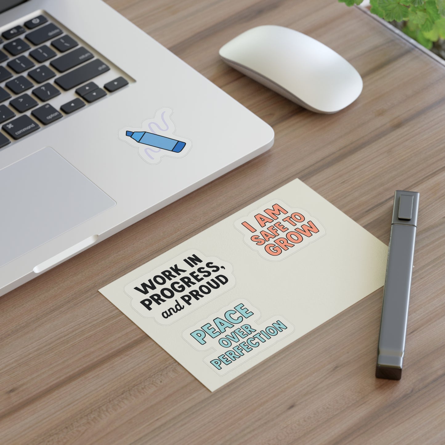 Color Your Confidence 4 Pack Sticker Set