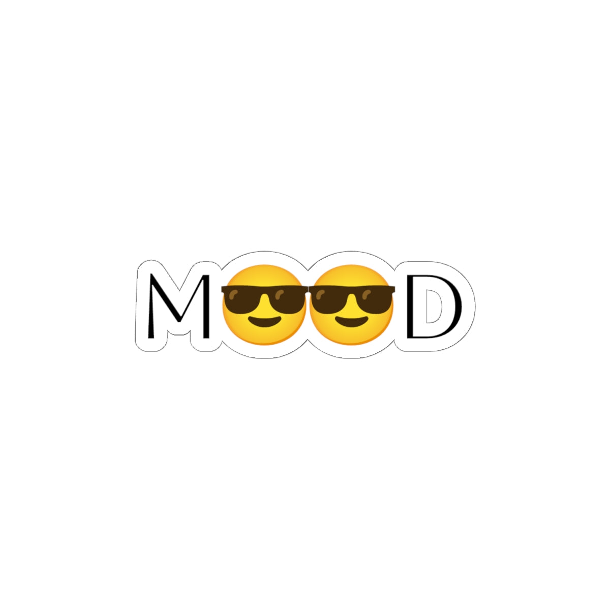Shades Emoji Sticker: Cool Vibes Only