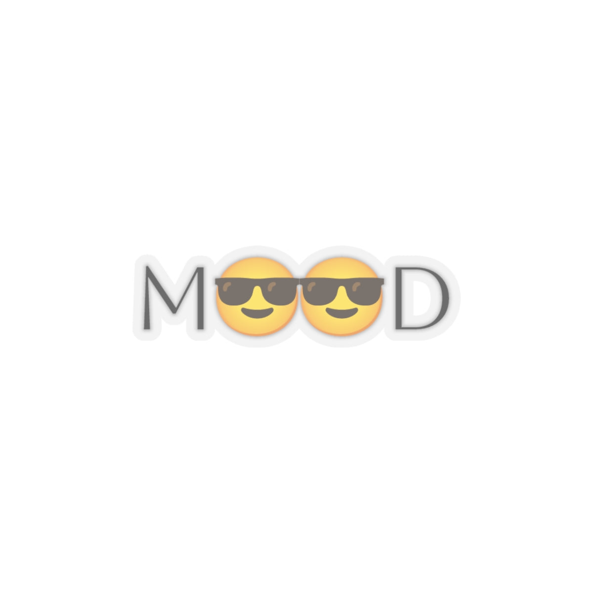Shades Emoji Sticker: Cool Vibes Only