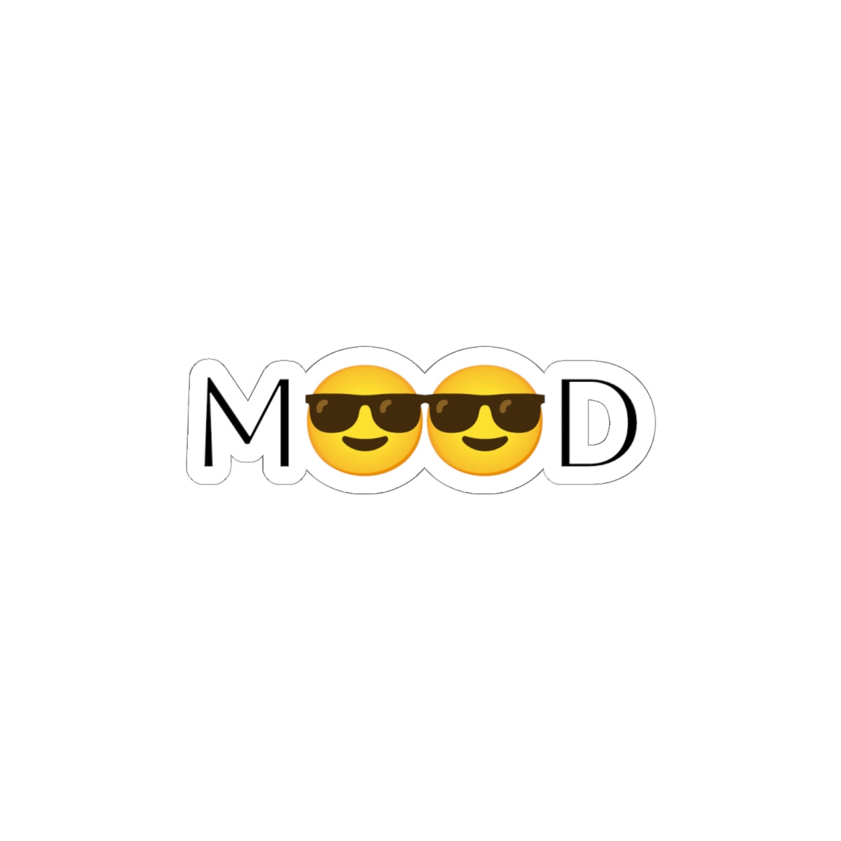 Shades Emoji Sticker: Cool Vibes Only