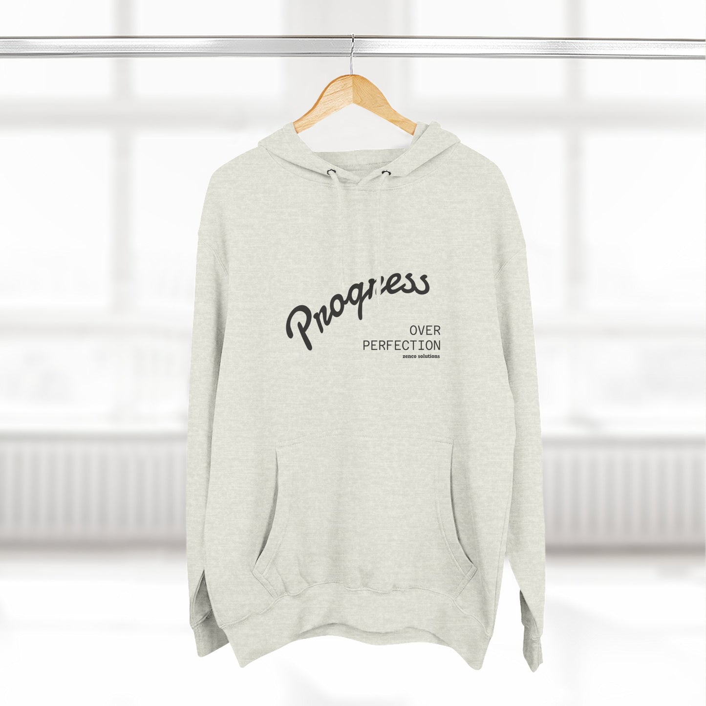 Progress Over Perfection Hoodie - Motivational Apparel