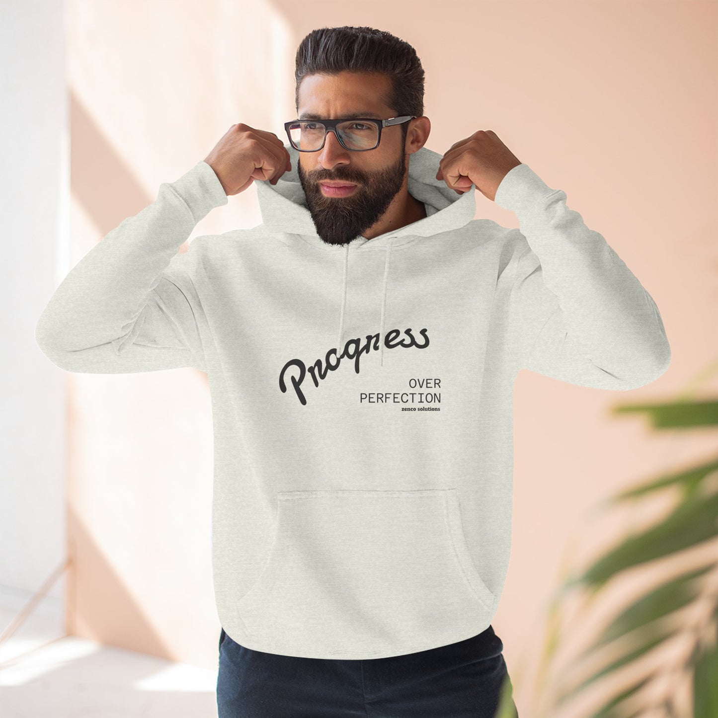 Progress Over Perfection Hoodie - Motivational Apparel