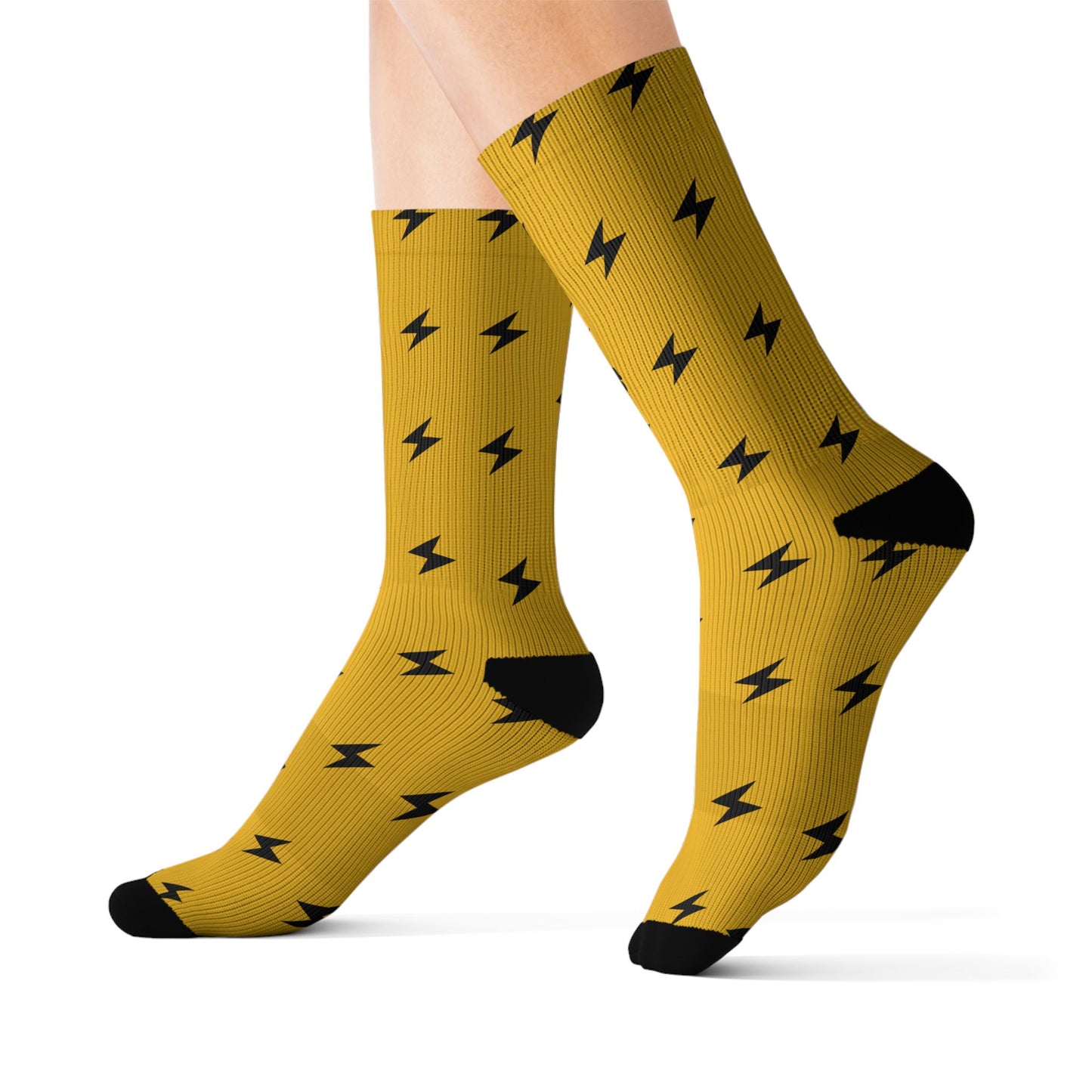 Lightning Bolt Sublimation Socks