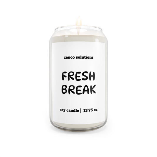 Fresh Break Calming Soy Candle (Sea Breeze) - 13.75oz