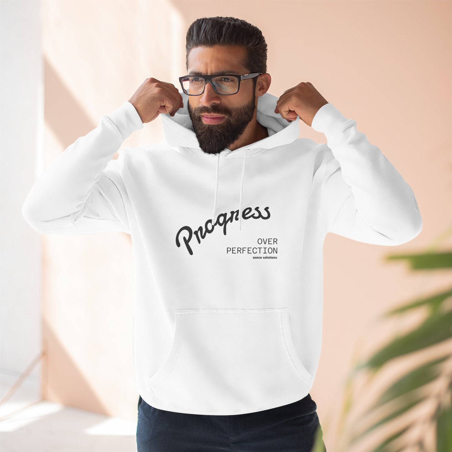 Progress Over Perfection Hoodie - Motivational Apparel