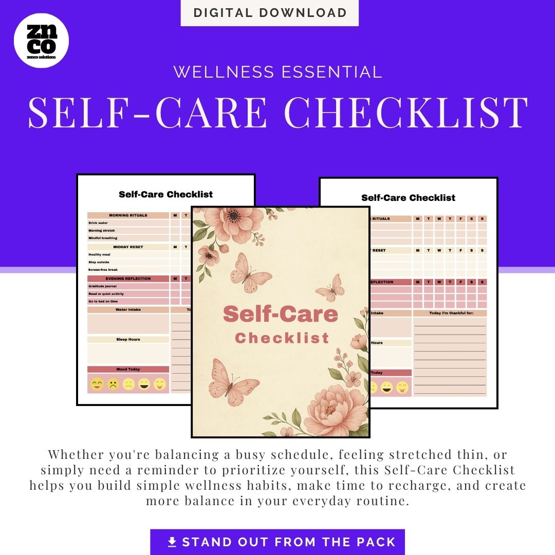 Self-Care Checklist