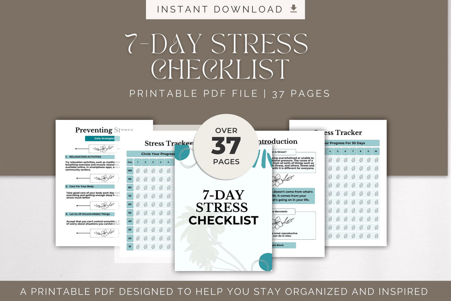 7-Day Stress Checklist