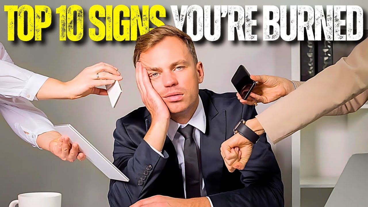 Load video: Feeling like every day is Monday? Inbox overflowing, energy tank empty, and fantasizing about living in a cave with no WiFi? You might be burned out — and you&#39;re far from alone.In this video, we break down the top 10 signs you’re experiencing burnout, plus science-backed recovery strategies to help you bounce back. From recognizing the red flags to setting boundaries, boosting your energy, and finding real self-care (no, it’s not just bubble baths), this is your go-to guide for navigating modern exhaustion.Whether you&#39;re questioning your job, struggling to get through the day, or just want to stop feeling so meh, this video offers practical tools, heartfelt advice, and maybe even a laugh or two.🔔 If this resonates, consider subscribing for more real talk on mental health, stress, and well-being. And hey — drop a comment if you’ve been there. You’re not alone.#burnout #mentalhealth #stressrecovery